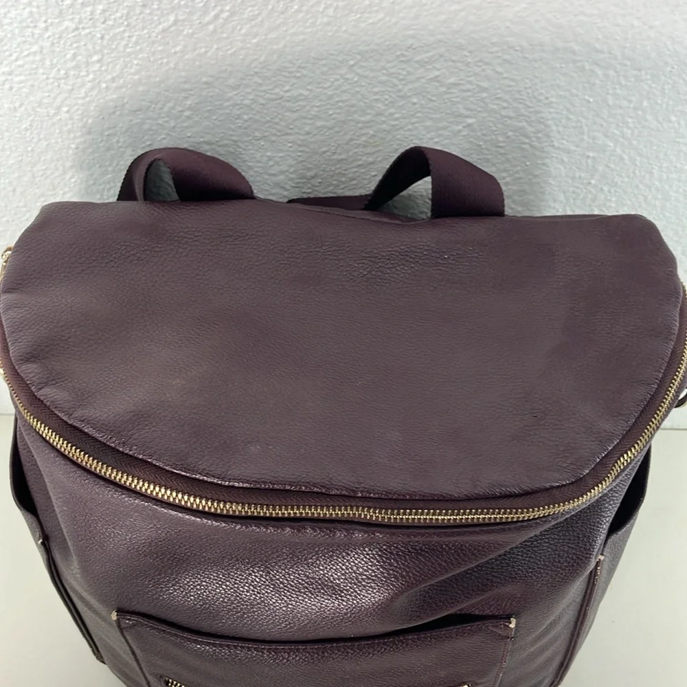 Fawn Design Full Size Diaper Bag- Plum backpack‎ crossbody purple baby gift
